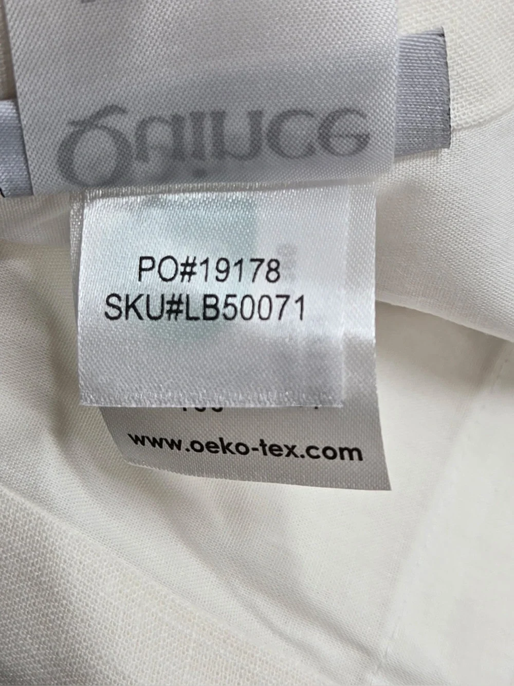 NWT QUINCE Set Of 2 48x84 European Linen Curtains Cream 0504